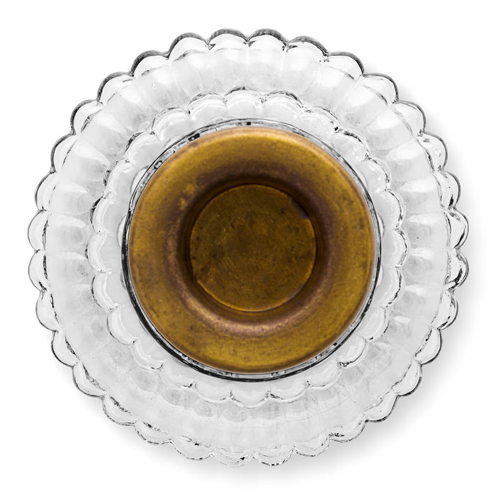 Pip Studio Glazen Kandelaar - Set van 2 - Transparant