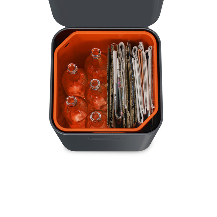 Joseph Joseph Intelligent Waste Afvalemmer Totem Compact 40 Liter (2x20 Liter)