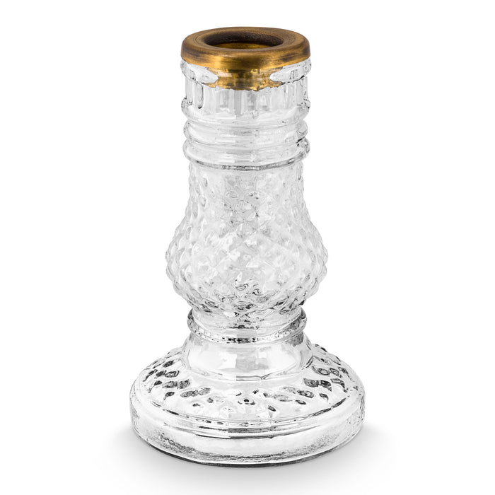 Pip Studio Glazen Kandelaar - Set van 3 - Transparant