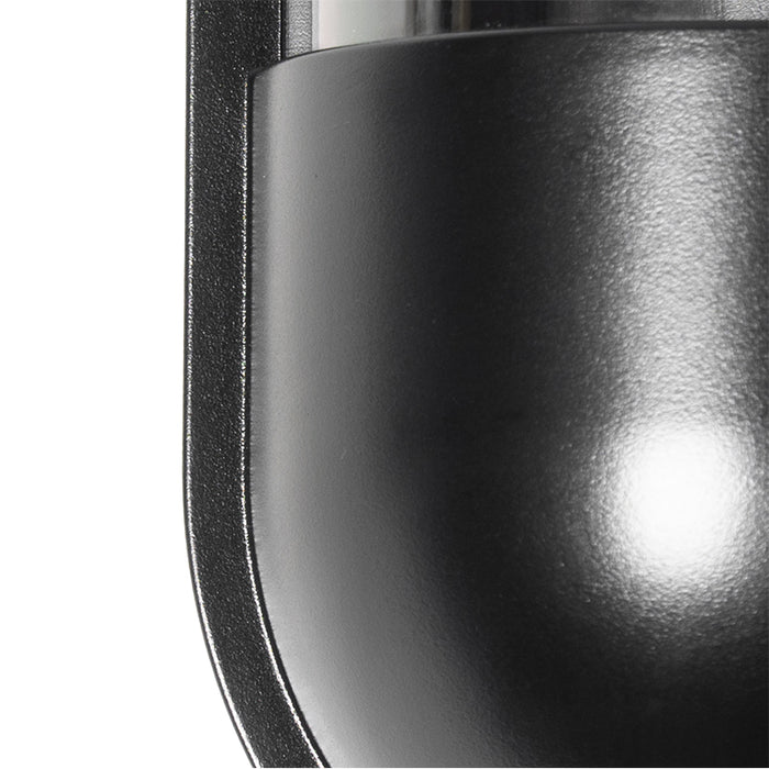 QAZQA Moderne buiten wandlamp zwart IP54 - Stockholm