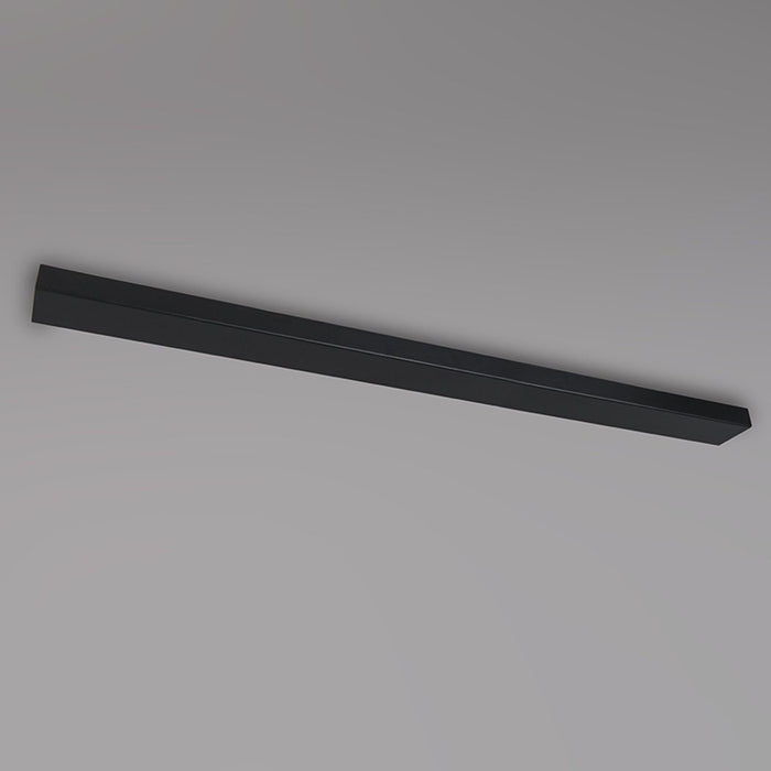 Ylumen Plafondplaat 100 x 8 cm - zonder gaten - zwart