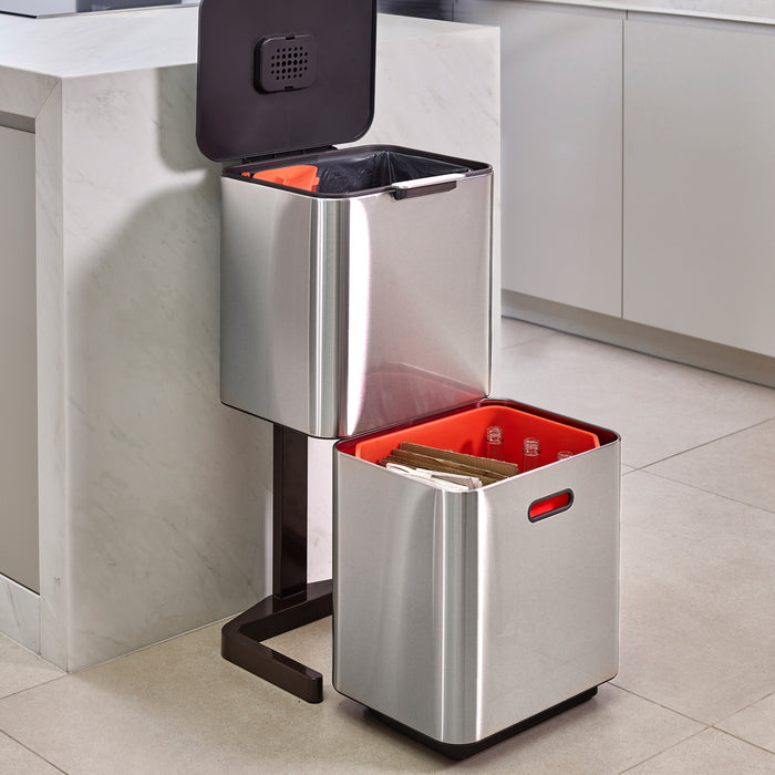 Joseph Joseph Intelligent Waste Afvalemmer Totem Max 60 Liter (30+30 Liter)