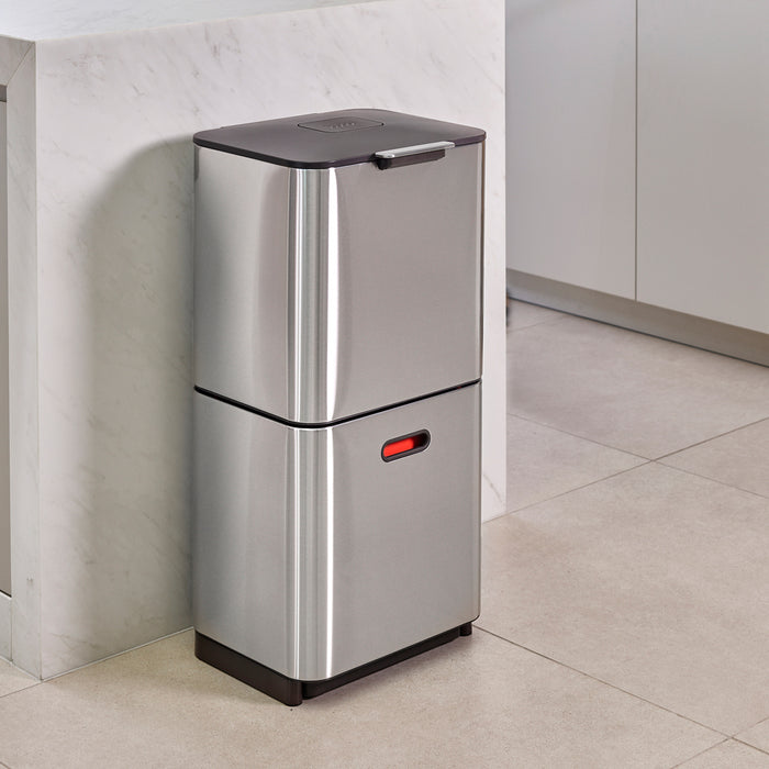 Joseph Joseph Intelligent Waste Afvalemmer Totem Max 60 Liter (30+30 Liter)