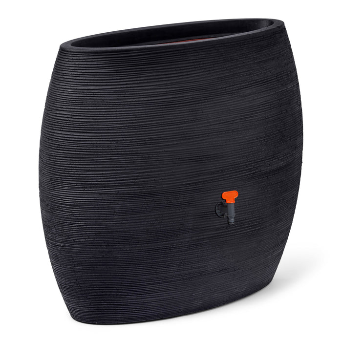 Capi Europe Rainwater Solutions Regenton Rib 250 L - Zwart