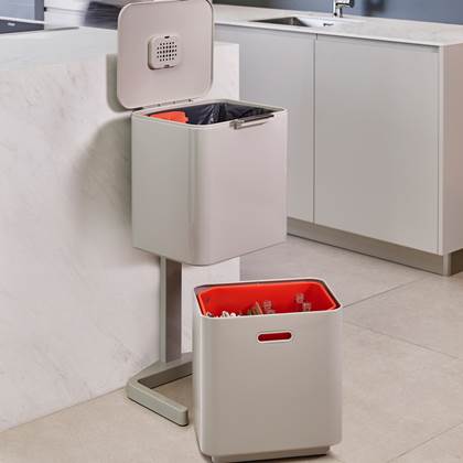 Joseph Joseph Intelligent Waste Afvalemmer Totem Max 60 Liter (30+30 Liter)