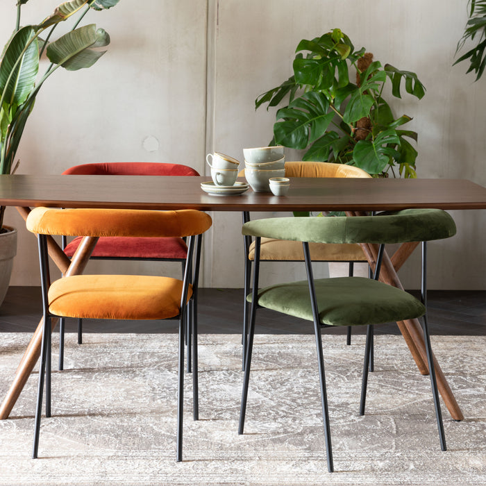 Dutchbone Malaya Eettafel - 180 x 90 cm - Bruin