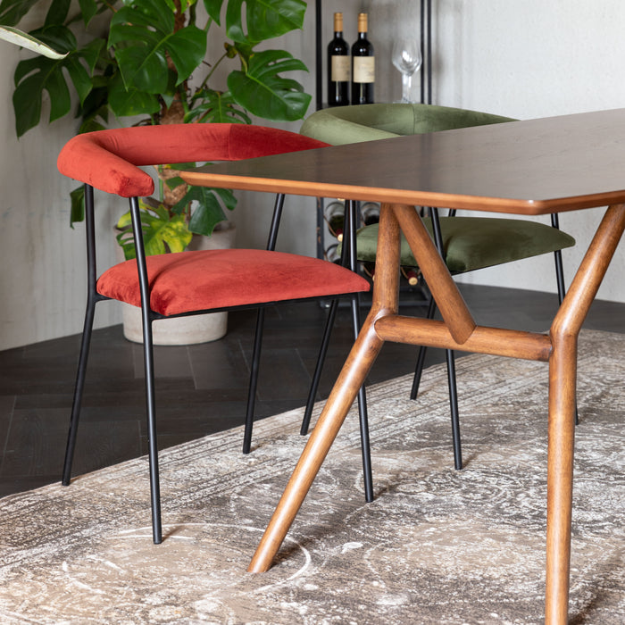 Dutchbone Malaya Eettafel - 180 x 90 cm - Bruin