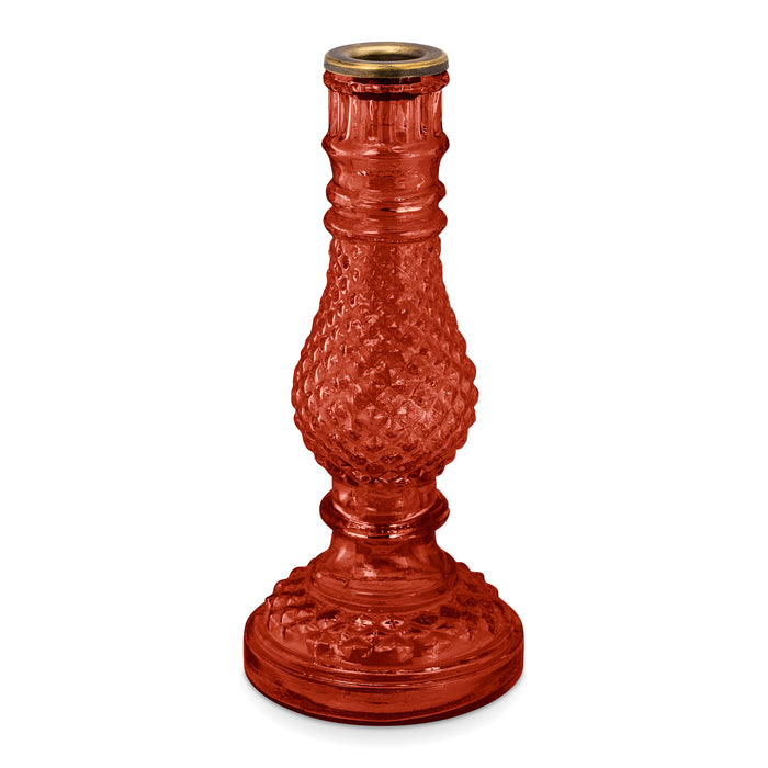 Pip Studio Glazen Kandelaar - Set van 2 - Roze