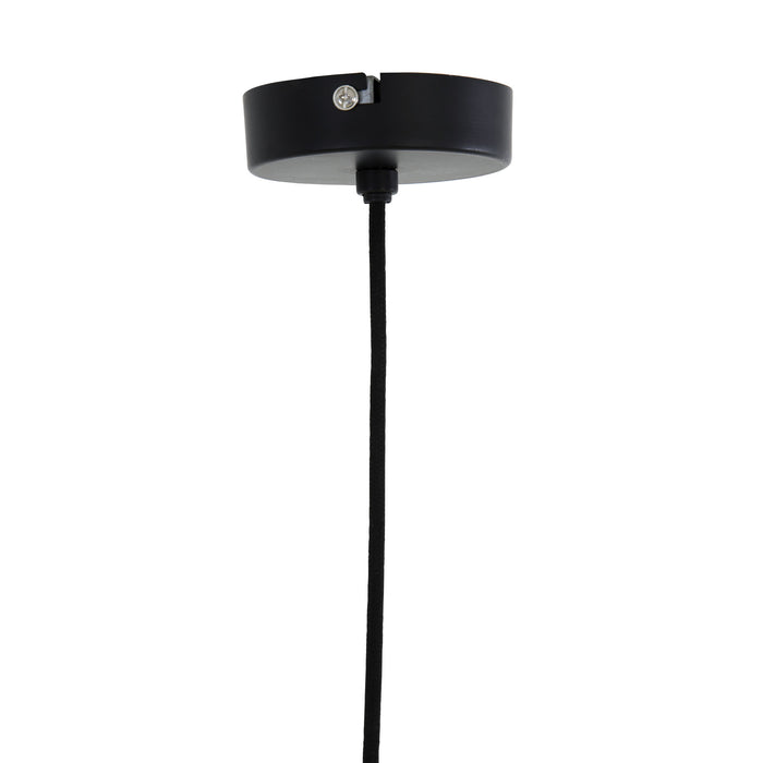 Light & Living Hanglamp Sumero - Zwart|Goud - Ø18cm