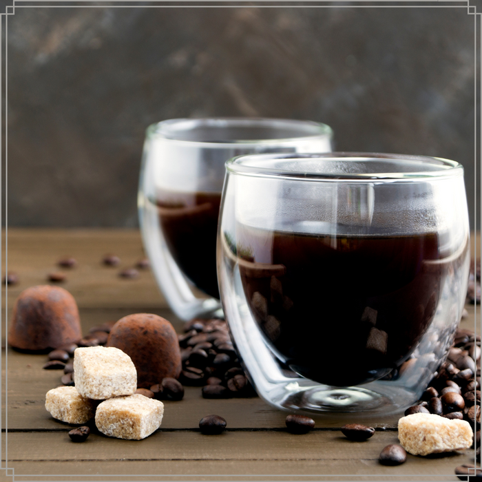 OTIX Espressokopjes Dubbelwandig Isolerend 100ml 6 Stuks Glas SPECTRUM