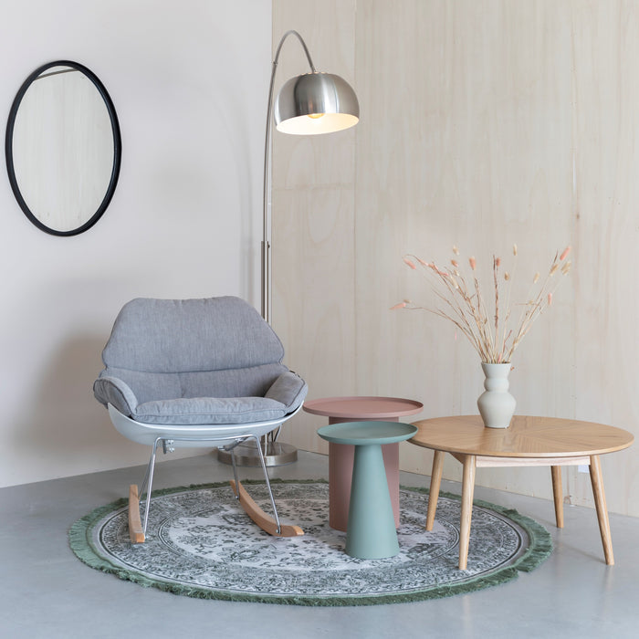 by fonQ basic Tira Bijzettafel - Groen - Ø 34,5 cm