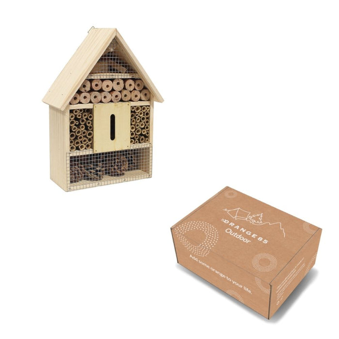 Orange85 Insectenhotel Bijenhotel Huisje 22x9x30 cm