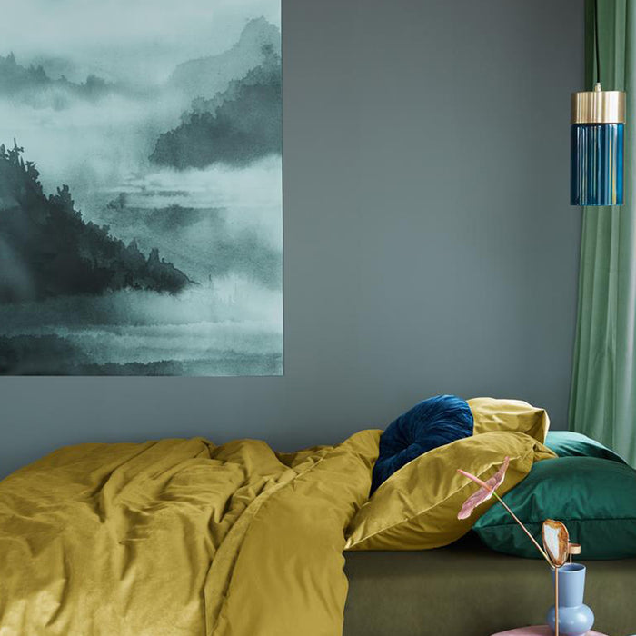 At Home by Beddinghouse Tender Dekbedovertrek 140 x 200/220 cm - Oker