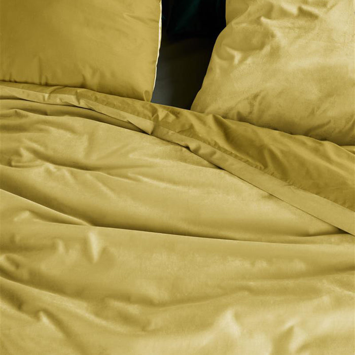 At Home by Beddinghouse Tender Dekbedovertrek 140 x 200/220 cm - Oker