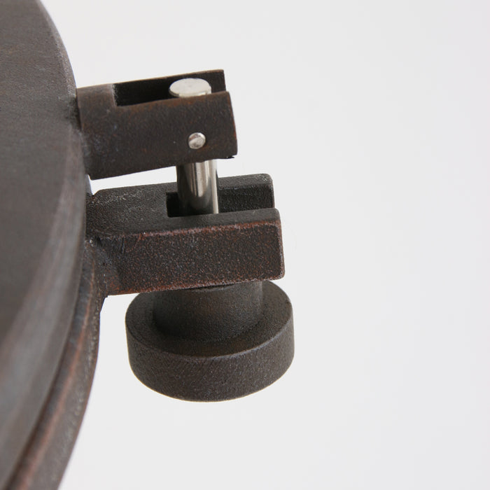 Mexlite - hanglamp - Eliga - bruin - glas metaal - Ø 40cm - E27 - 7636B