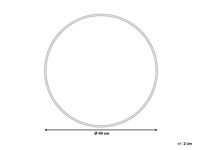 Beliani - KITNOS - Dienblad - Goud - Metaal