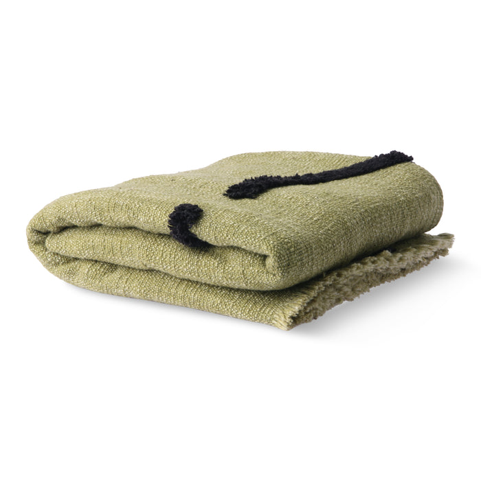 HKliving Plaid 130 x 170 cm - Pistachio