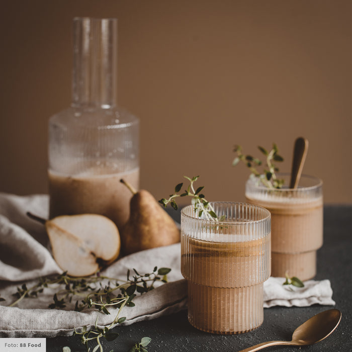 Ferm Living Ripple Drinkglazen Set van 4 - Clear