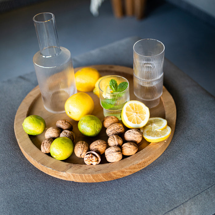 Ferm Living Ripple Drinkglazen Set van 4 - Clear