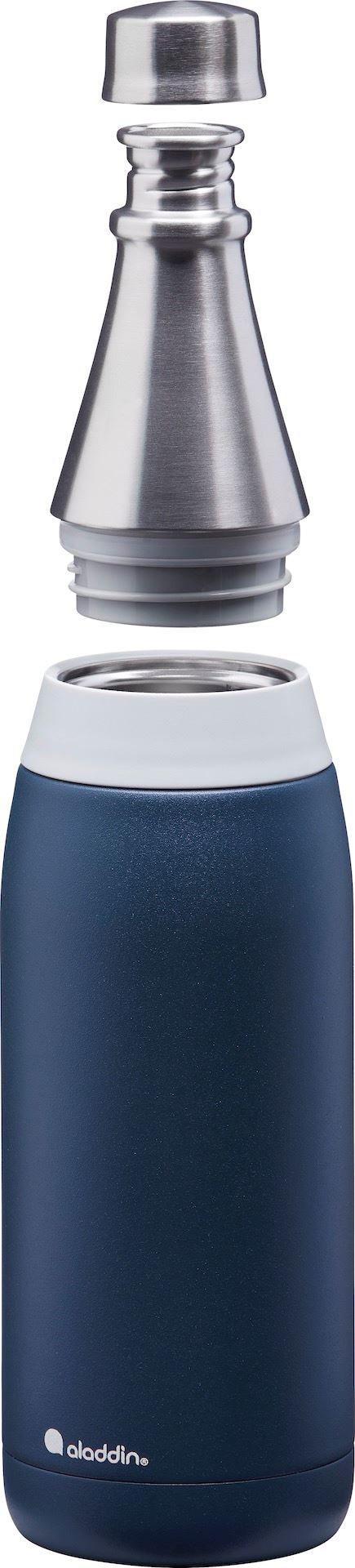 Aladdin Fresco Thermavac 600 ml donkerblauwe waterfles