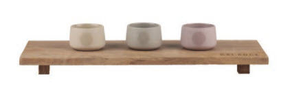 Räder waxinelichthouder licht taupe