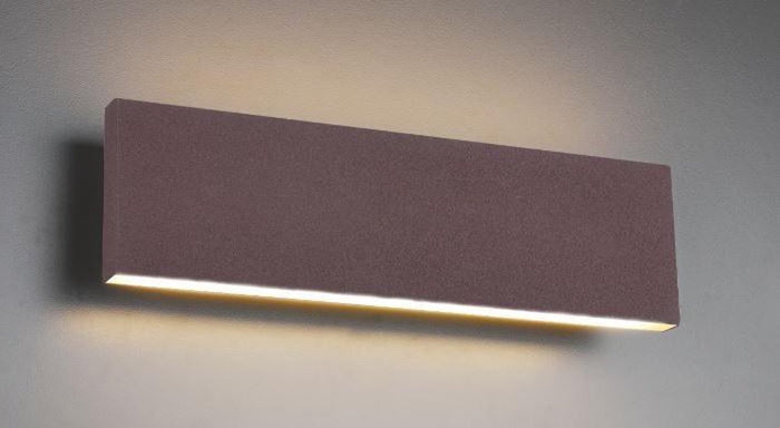 Trio Leuchten Concha Wandlamp LED 6W Breedte 28CM Roest