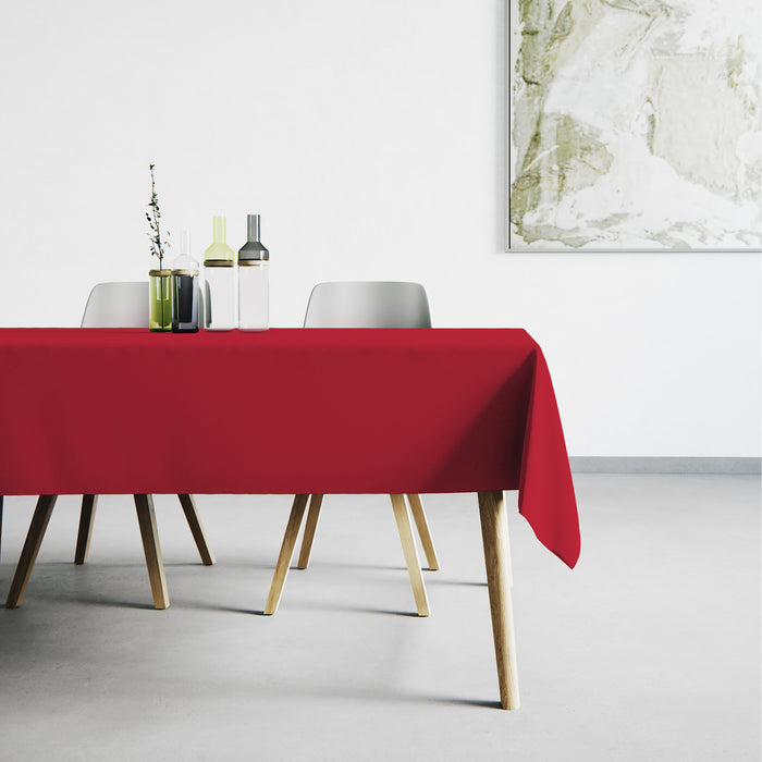 Mistral Home-Tafelkleed waterafstotend-150x250 cm-Rood