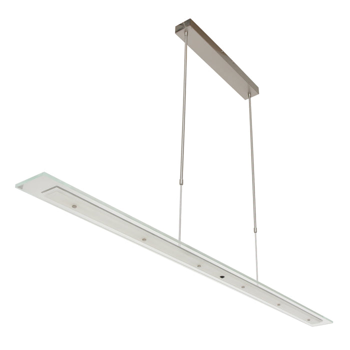 Steinhauer Plato Hanglamp Staal 170 cm breed