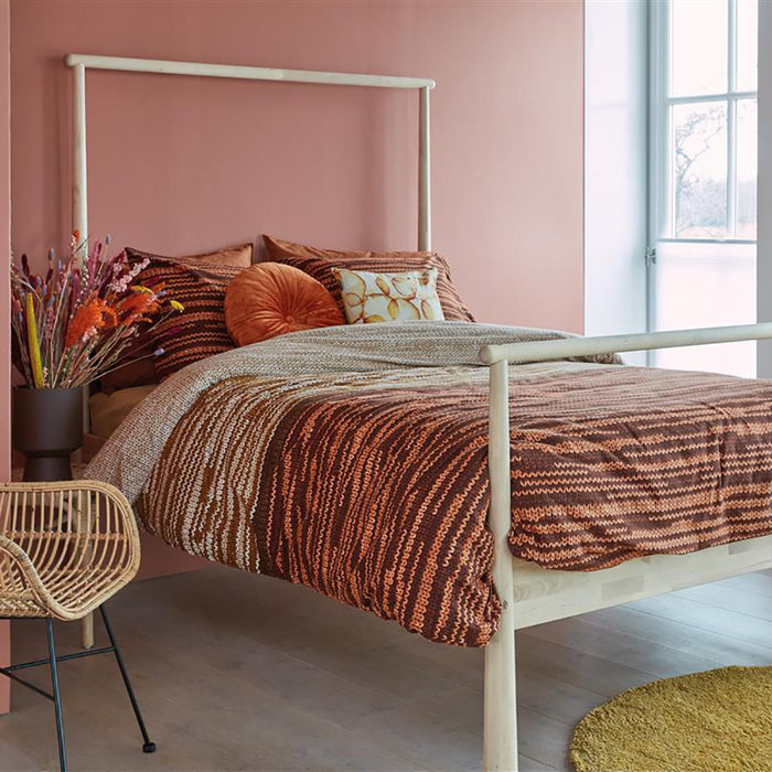 Beddinghouse Fardau Dekbedovertrek 140 x 220 cm - Terra