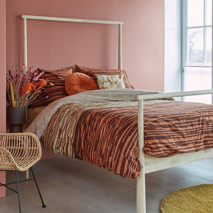 Beddinghouse Fardau Dekbedovertrek 200 x 220 cm - Terra