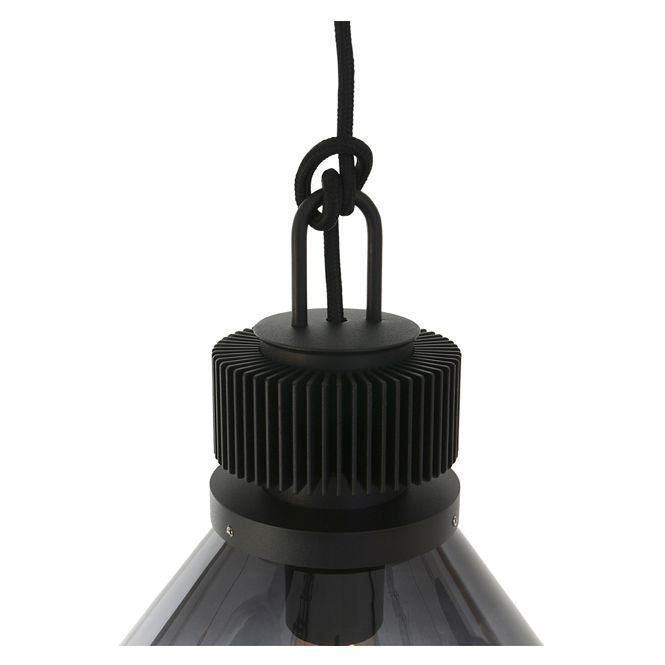 Steinhauer - Flere - hanglamp 6 lichts - smoke glas