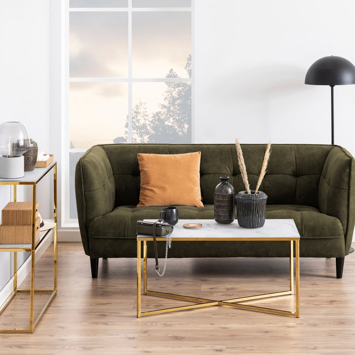 MOOS Haike Salontafel - White Crystal Clear