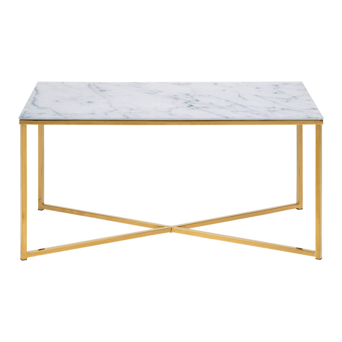 MOOS Haike Salontafel - White Crystal Clear