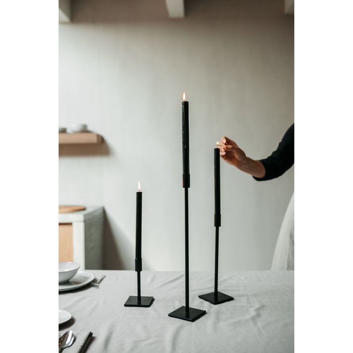 Leeff Kandelaar Cleo Zwart M