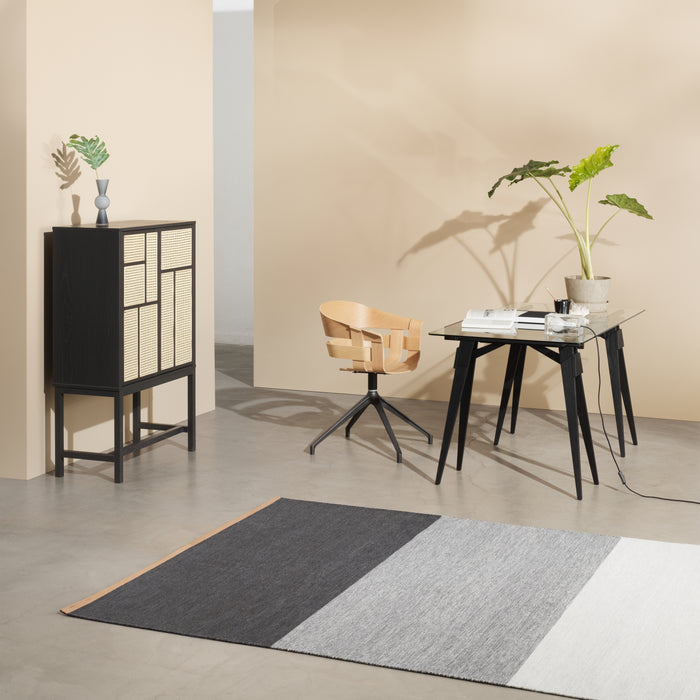 Design House Stockholm Fields Vloerkleed Blauw/Grijs