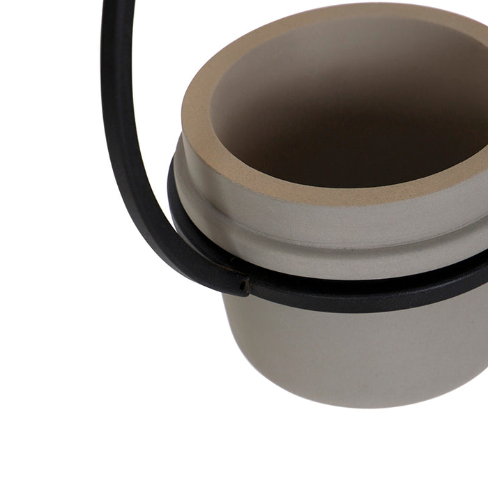 QAZQA Hanglamp fauna - Grijs - Landelijk - L 230mm