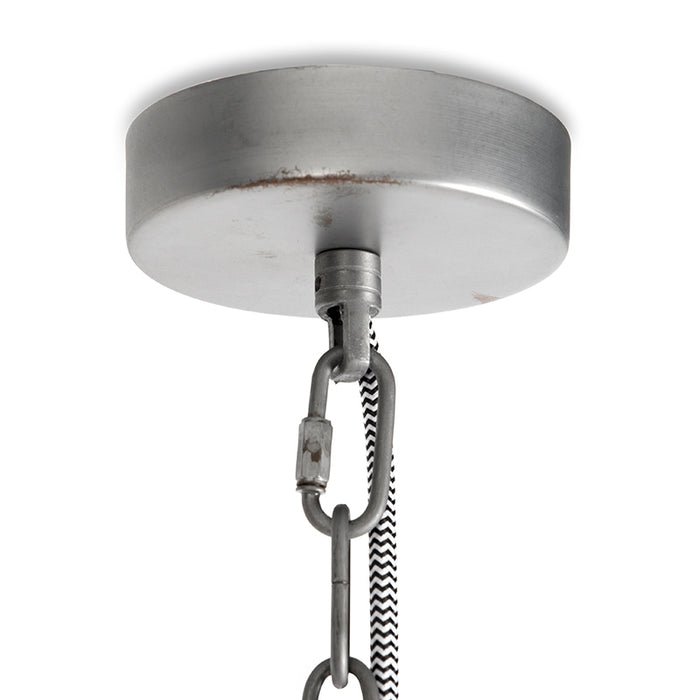 QAZQA Set van 2 industriële hanglampen bruin - Anterio 38