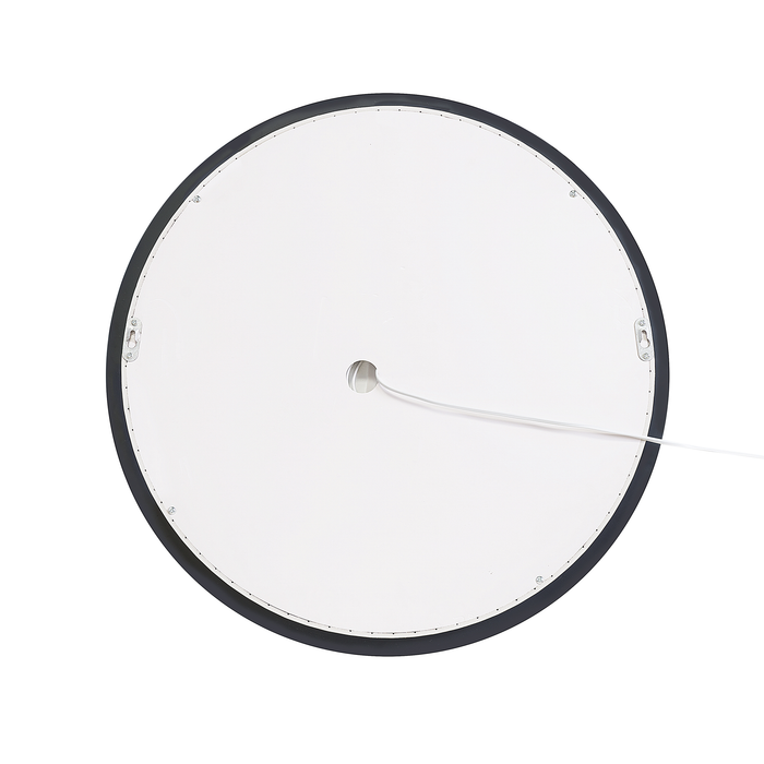 Beliani - SELUNE - LED-spiegel - Zilver - Synthetisch materiaal