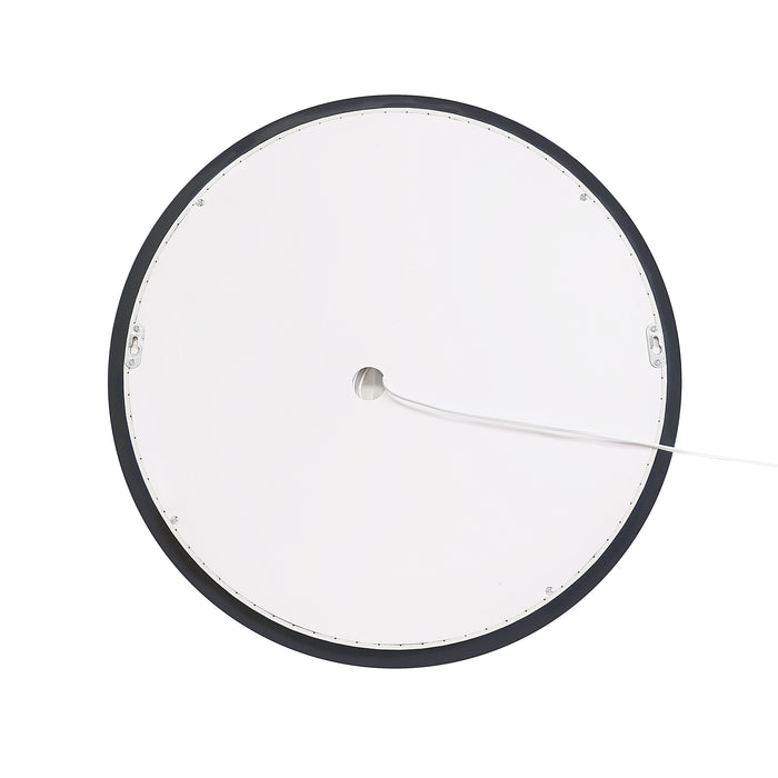 Beliani - SELUNE - LED-spiegel - Zilver - Synthetisch materiaal