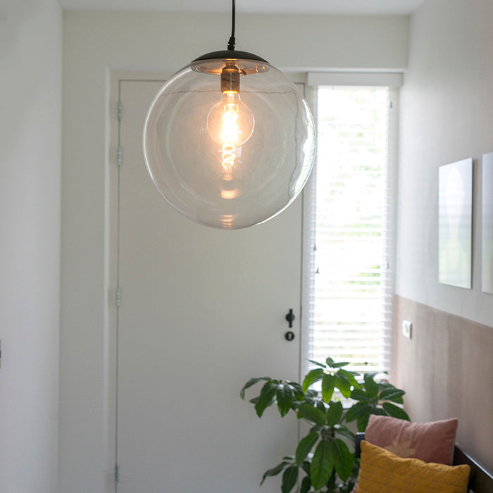 QAZQA Moderne hanglamp transparant 35 cm - Pallon