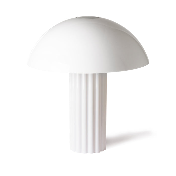 HKliving Cupola Tafellamp - Opal White