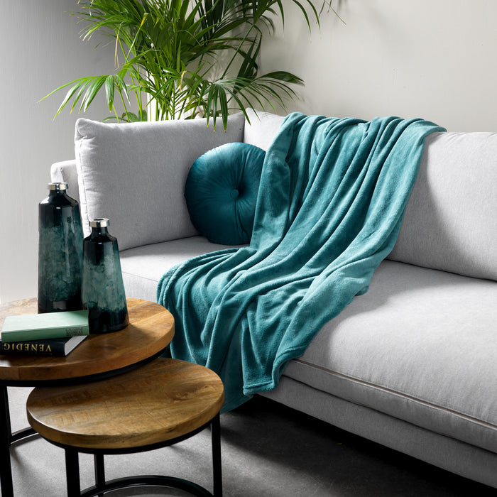 Dutch Decor plaid HARVEY - 150x200 cm Sagebrush Green