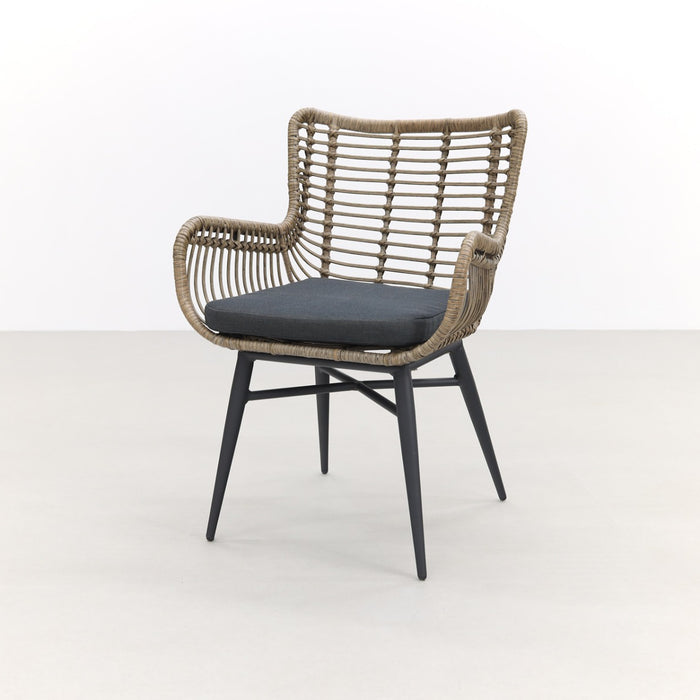 VDG Jasmine natural|Rome brown 170 cm. tuinset - 5-delig