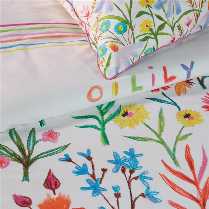 OILILY KIDS Save the Bees Dekbedovertrek 140 x 200/220 cm - Multicolor