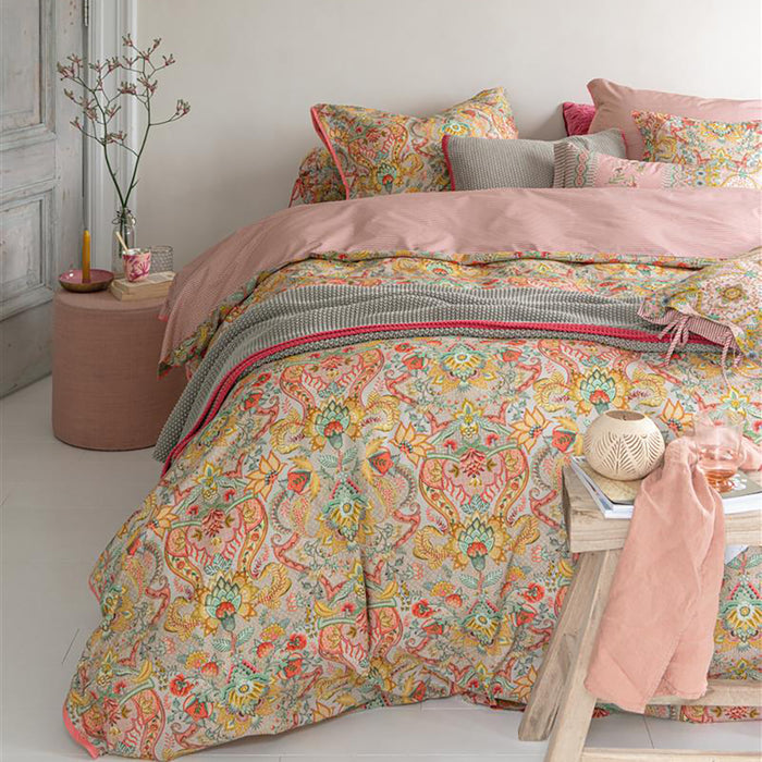 Pip Studio Kyoto Festival Dekbedovertrek 200 x 200/220 cm - Geel