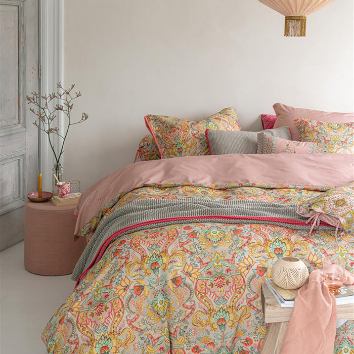 Pip Studio Kyoto Festival Dekbedovertrek 240 x 200/220 cm - Geel