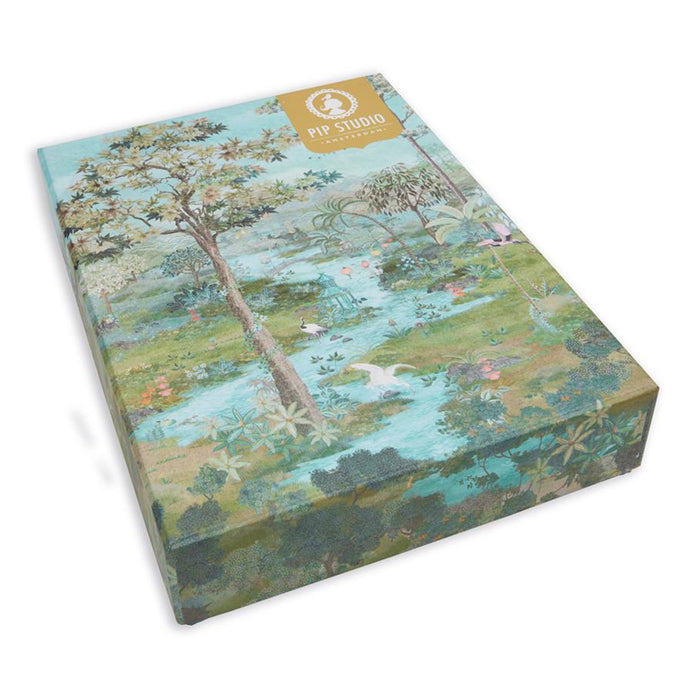 Pip Studio Paradise Dekbedovertrek 200 x 200/220 cm - Groen