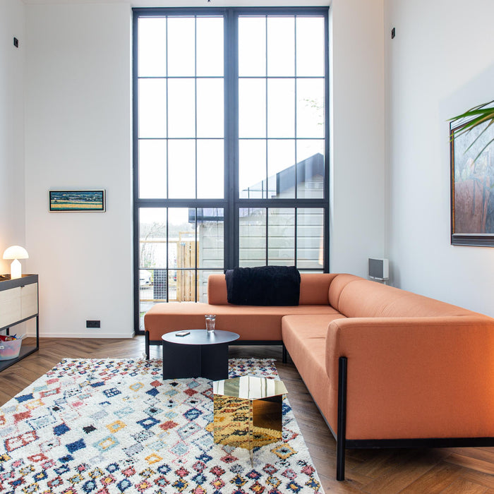 Oluce Atollo tafellamp H35 opaal glas