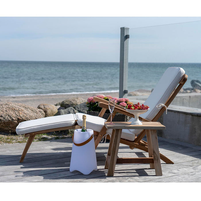 Artichok Jules teakhouten bankje - 50 x 25 cm