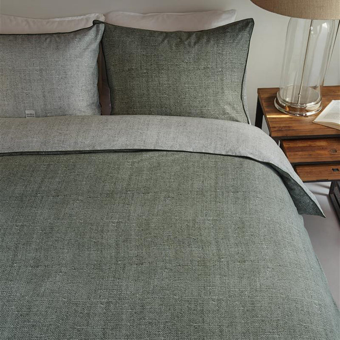 Rivièra Maison Coughton Court Dekbedovertrek 240 x 200/220 cm - Groen